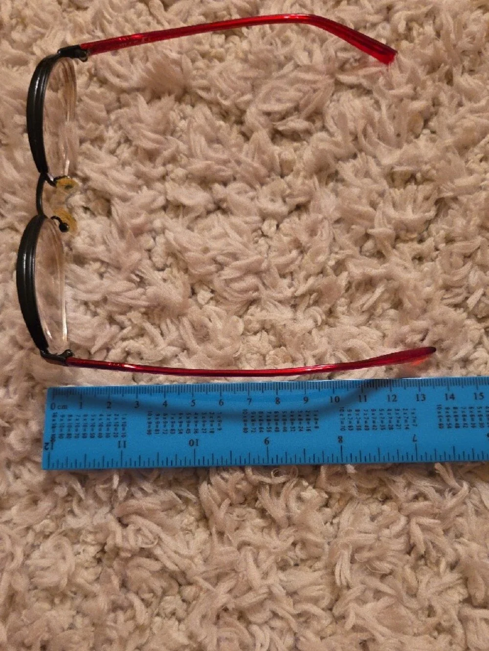 Mikli Women's Red Semi-Rim Eyeglasses - Sleek Everyday Frame